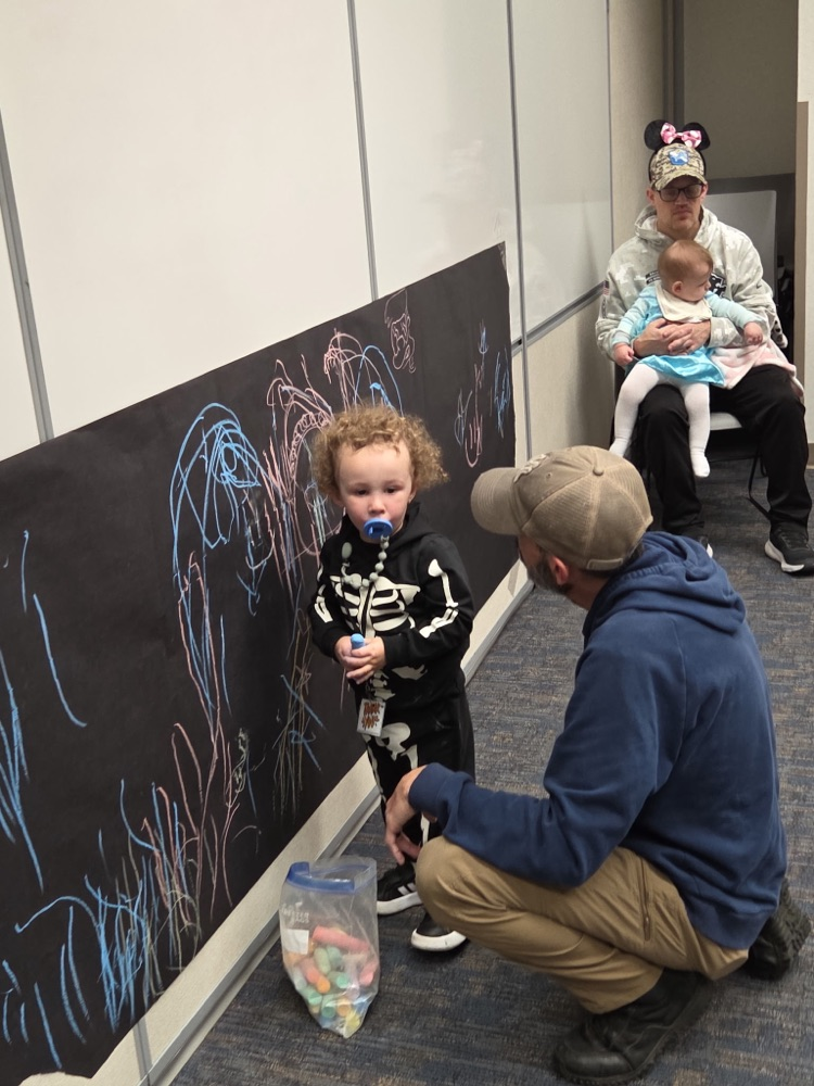 chalk drawing