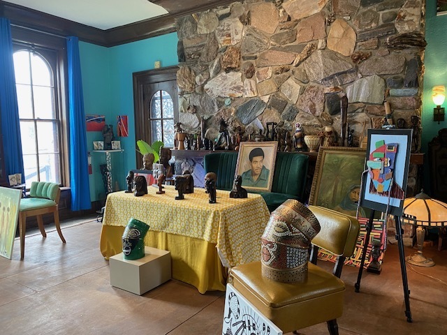 Artwork at the Museum of Black History