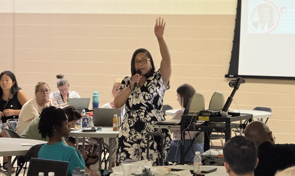 New teacher orientation