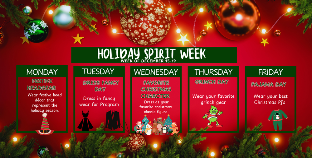Christmas Spirit Week