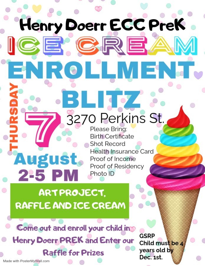 Ice Cream Enrollment Blitz