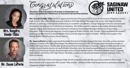 Home | Saginaw Public Schools