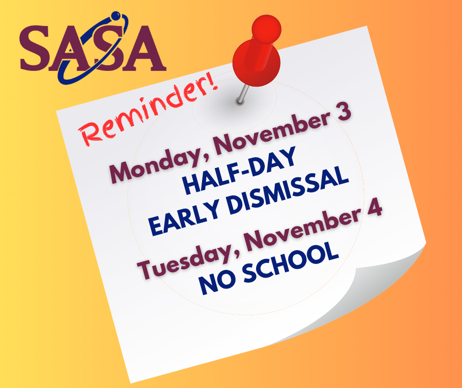 HALF-DAY REMINDER