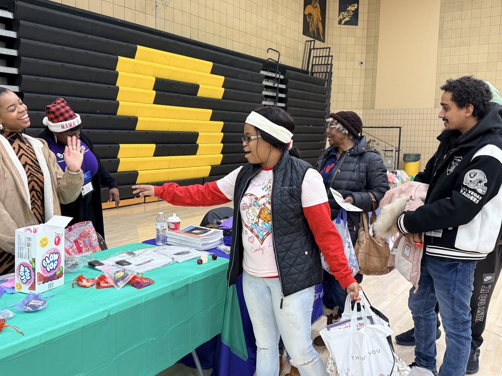 People from Christmas party