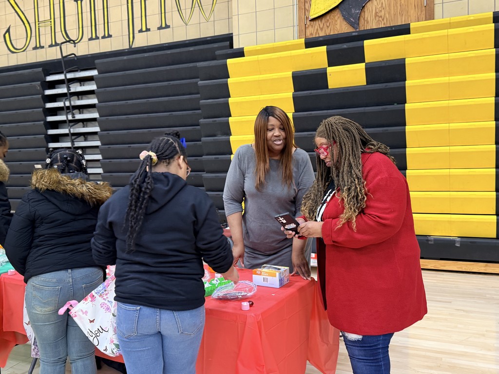 People from Christmas party