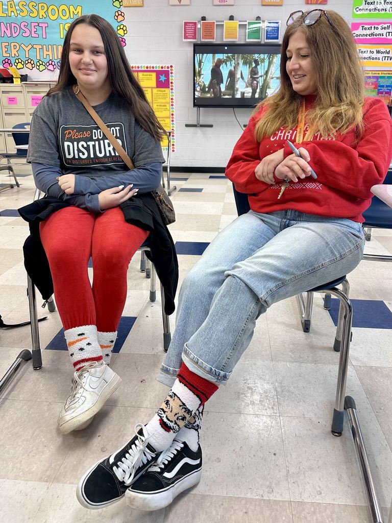 Students and Staff celebrate Holiday Hype Days