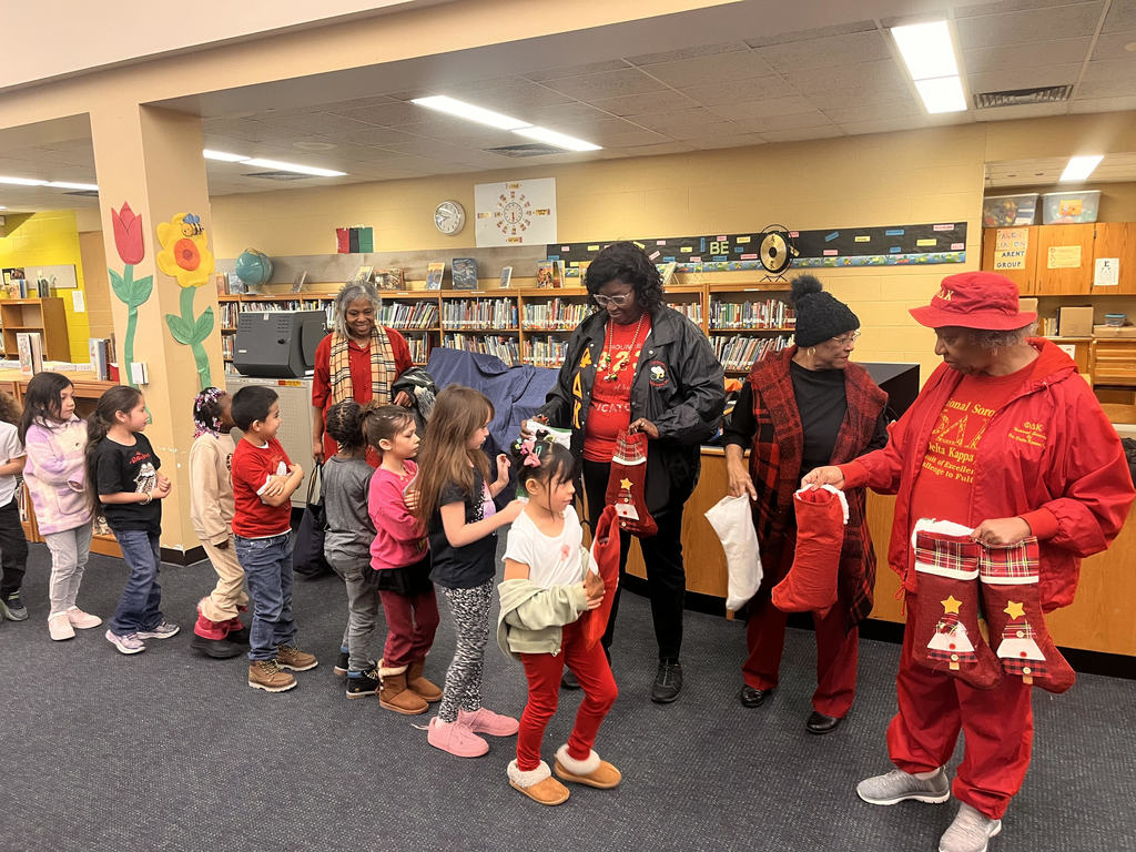 Holiday Storytime and Sing along with Delta Kappa Sigma Sorority.  