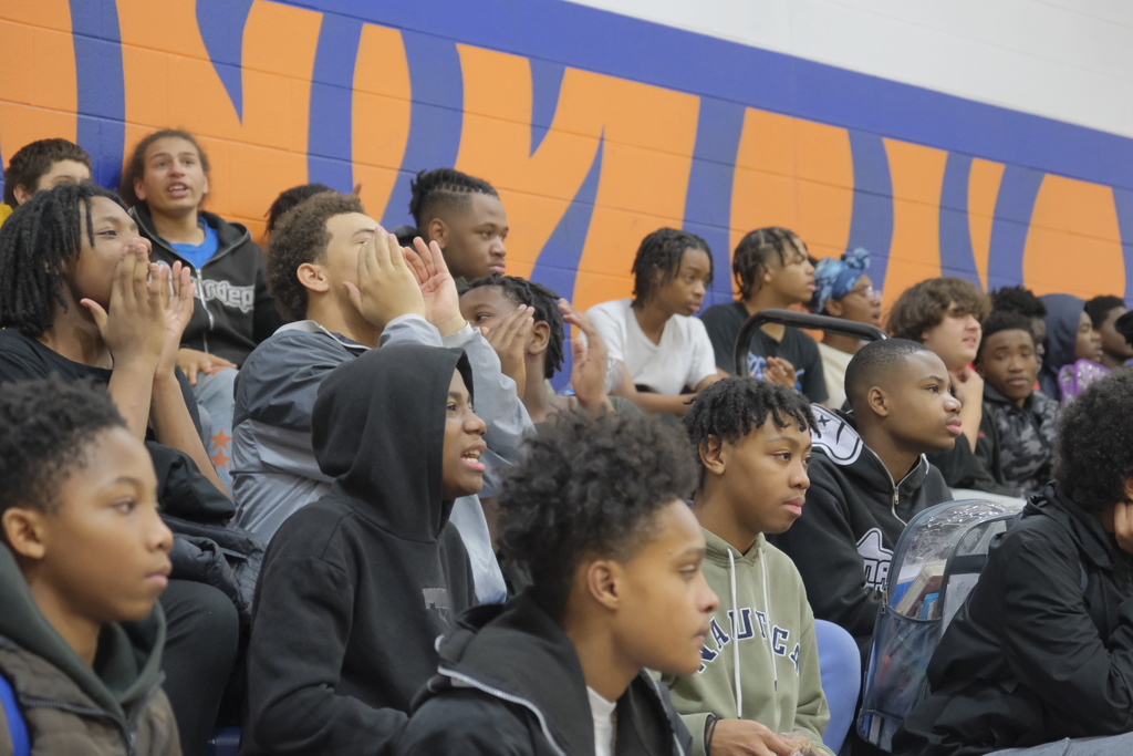 Student vs Staff volleyball game