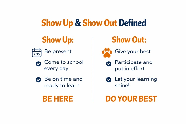 Show up and Show Out defined