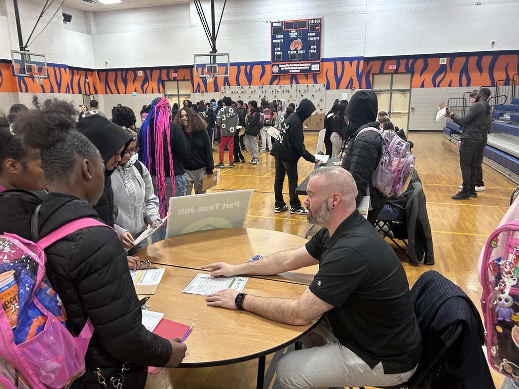 8th Grade Students at Financial Reality Fair