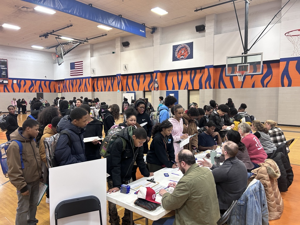 8th Grade Students at Financial Reality Fair