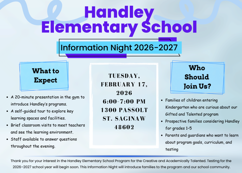 Handley testing graphic