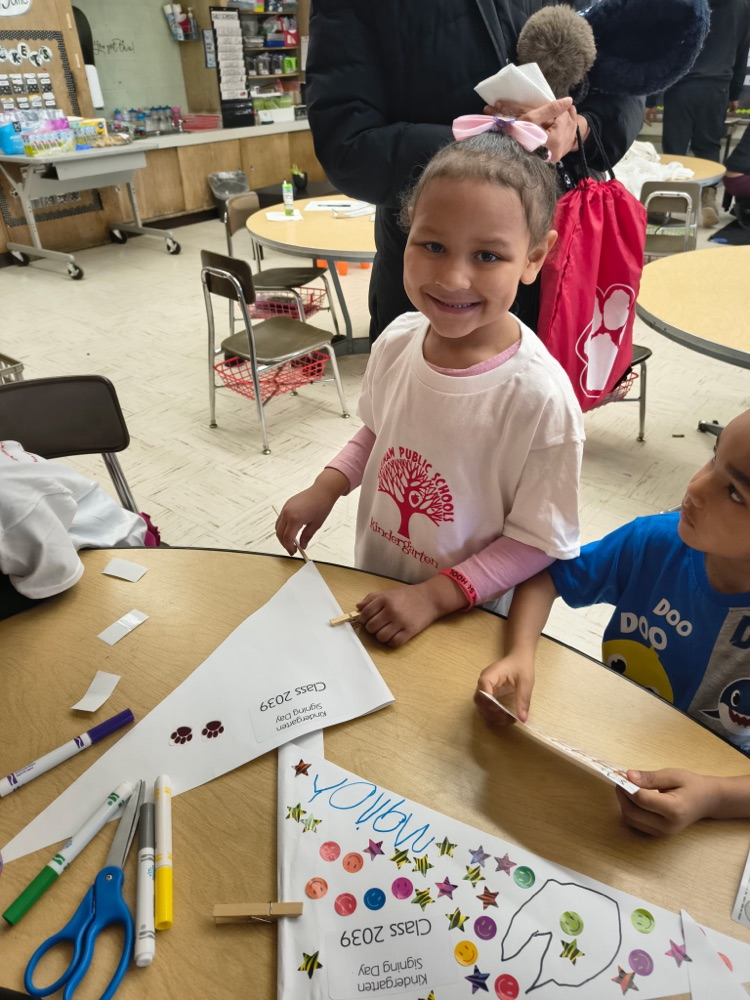 Kindergarten Signing Day