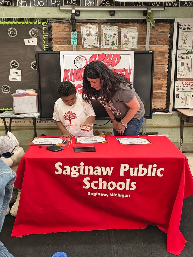 Kindergarten Signing Day