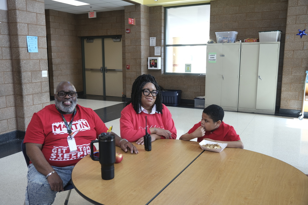 Students and staff wore red for inclusion week!