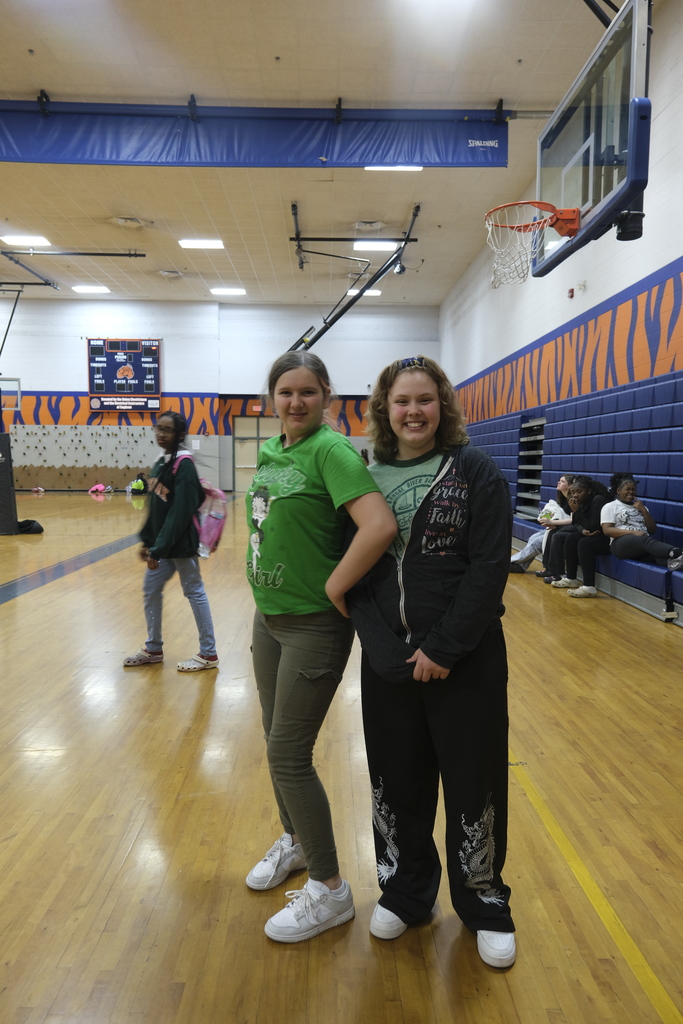 Students and Staff wore green for mental health awareness