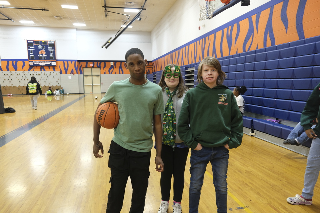Students and Staff wore green for mental health awareness