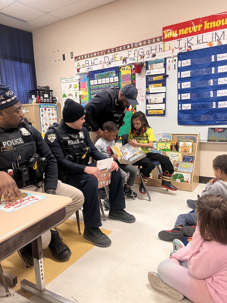 📚👮‍♂️ A Special Visit for Our First Graders! 