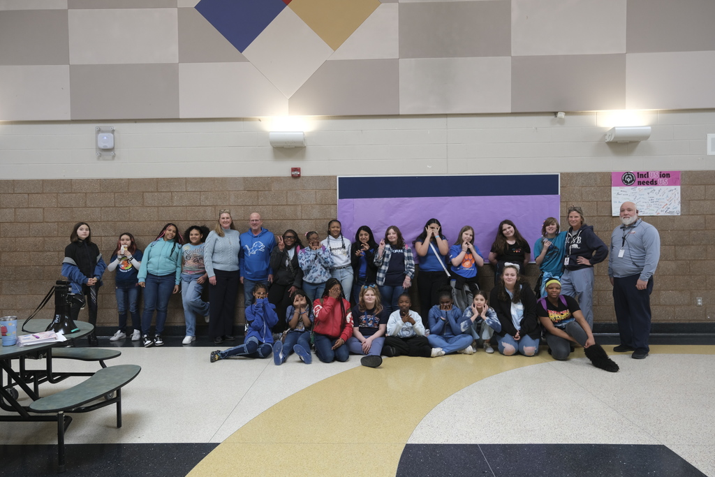 Students and Staff wore blue for autism awareness