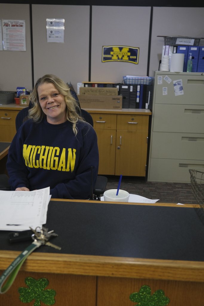 Students and Staff wore blue for autism awareness