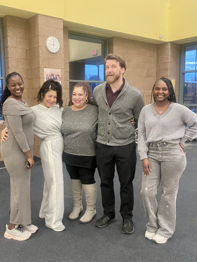 Students and Staff wore silver/gray for learning disability awareness