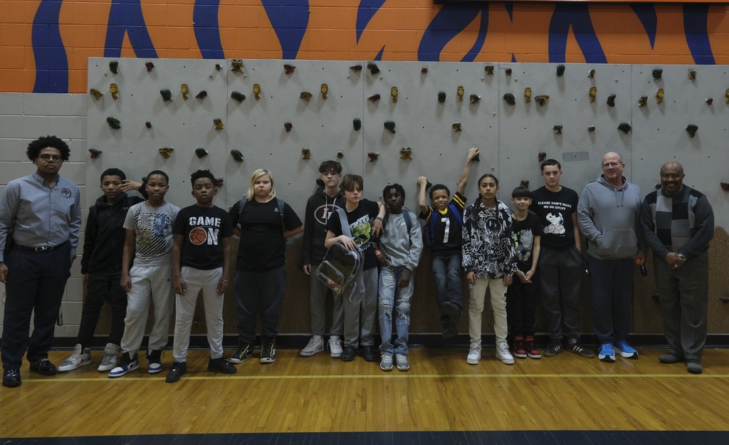 Students and Staff wore silver/gray for learning disability awareness