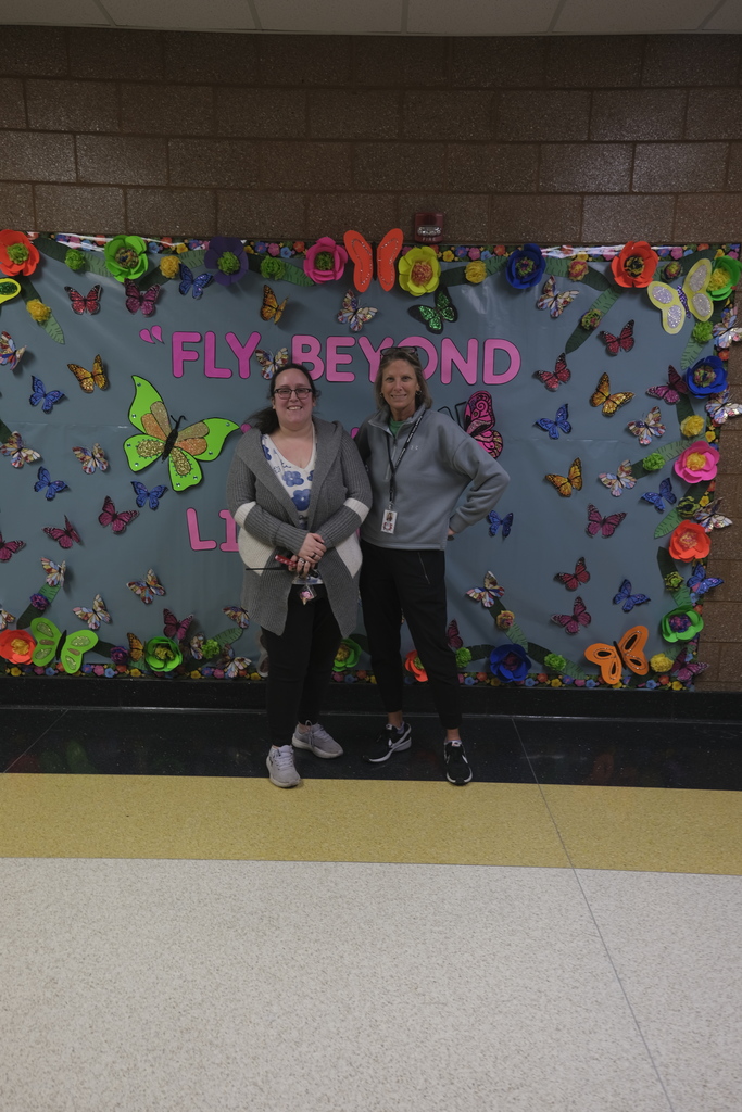 Students and Staff wore silver/gray for learning disability awareness