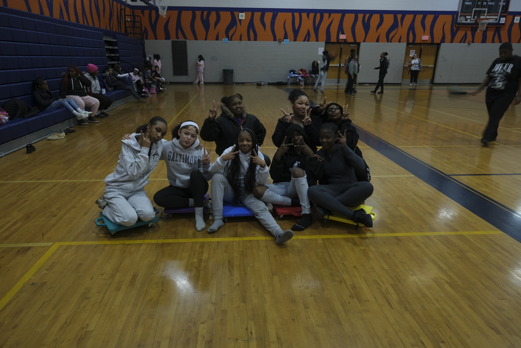 Students and Staff wore silver/gray for learning disability awareness