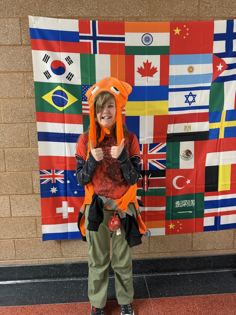 Students and Staff wore orange for ADHD awareness