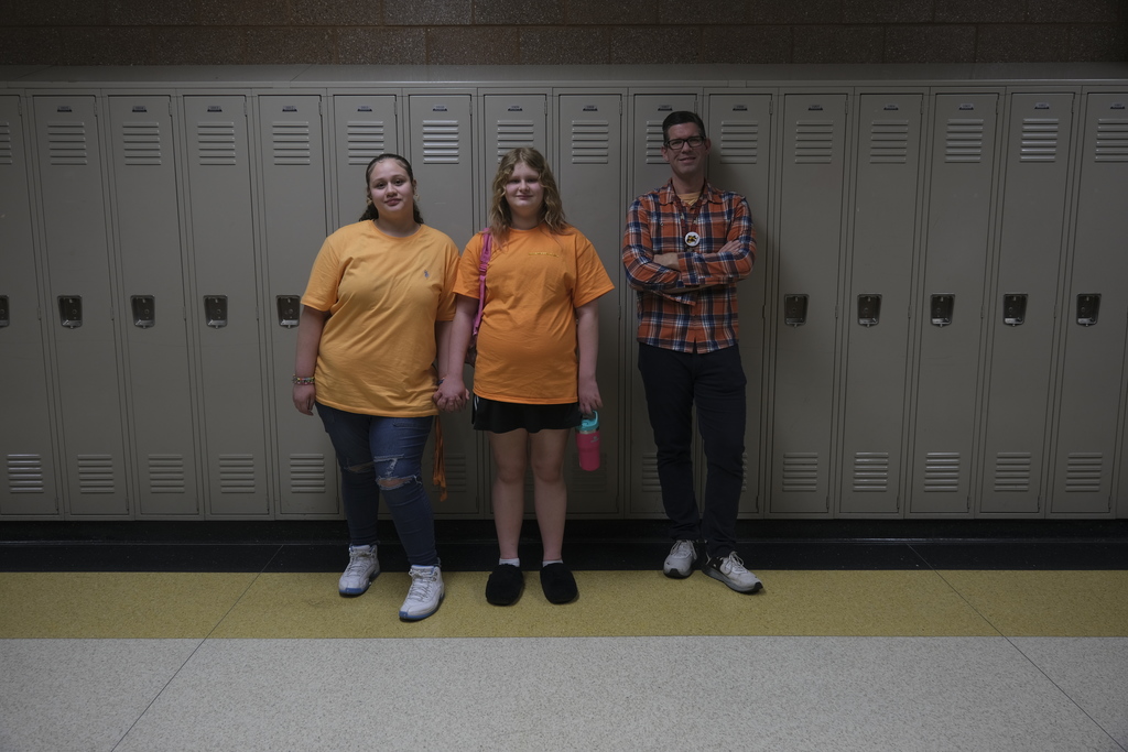 Students and Staff wore orange for ADHD awareness
