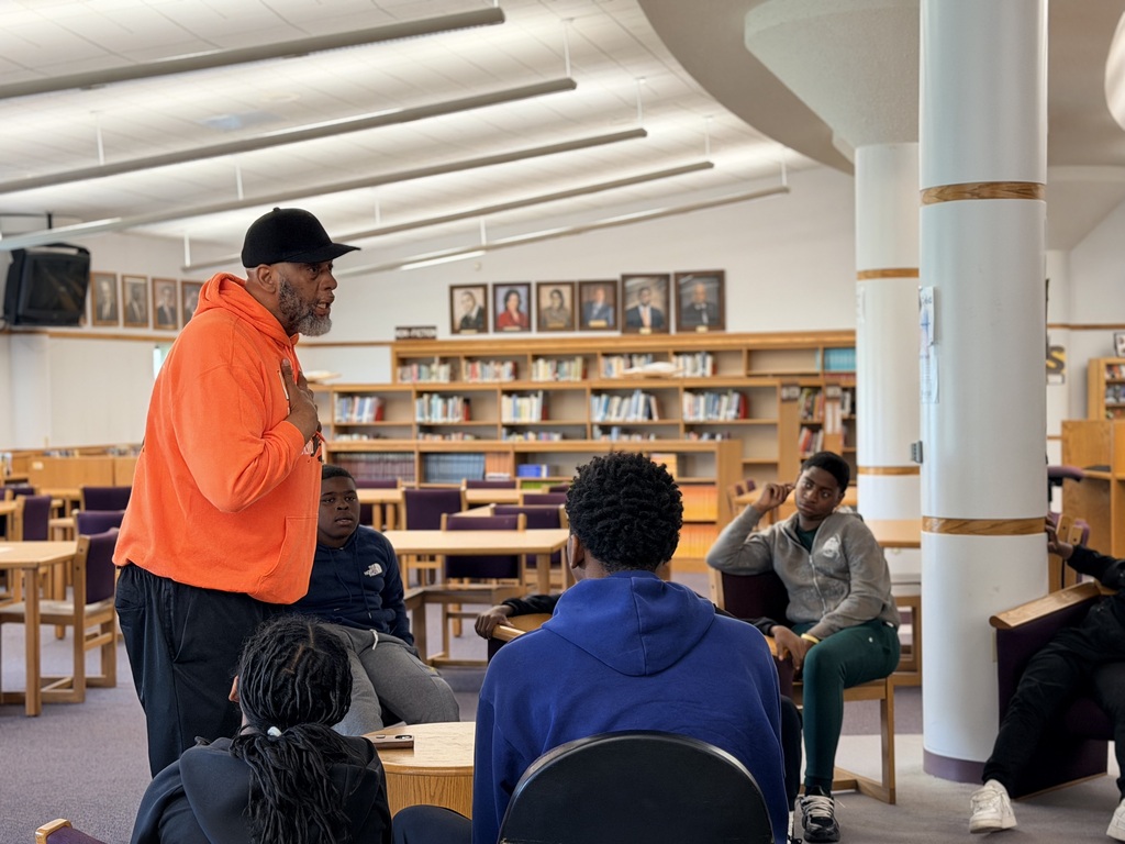 Team LOYATY visits students at Saginaw Middle School