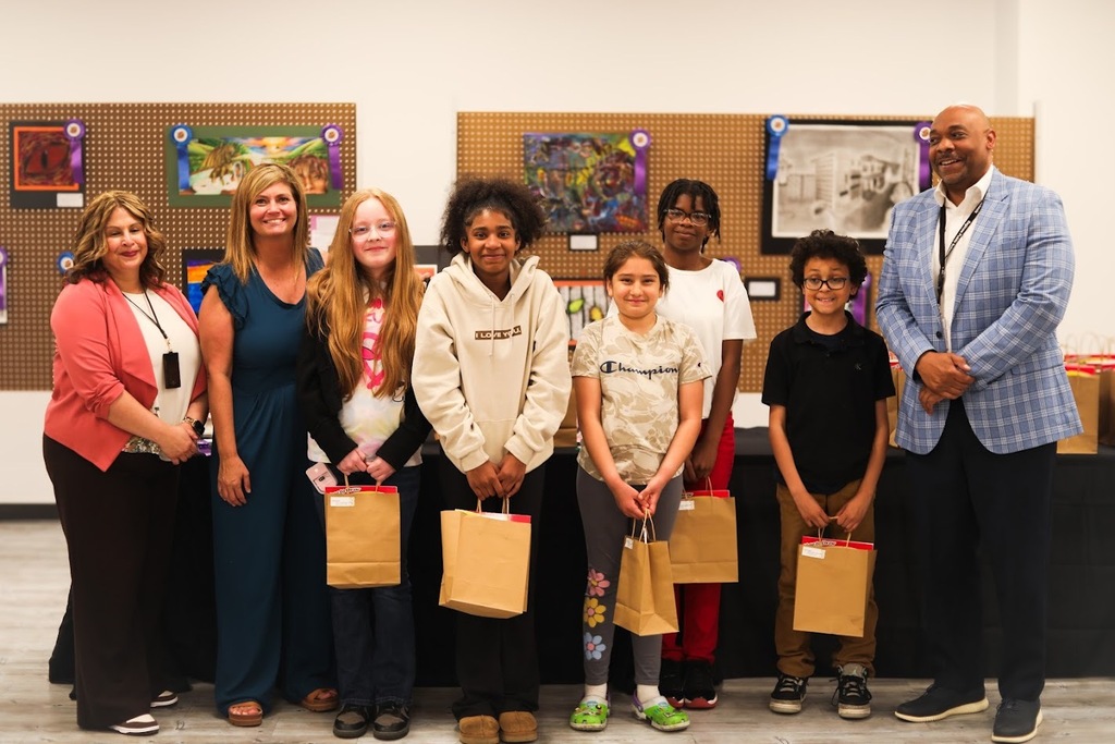 Elementary division winners for district art show