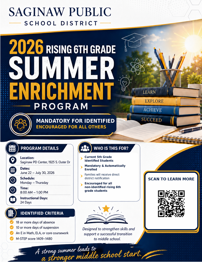 Summer program flyer