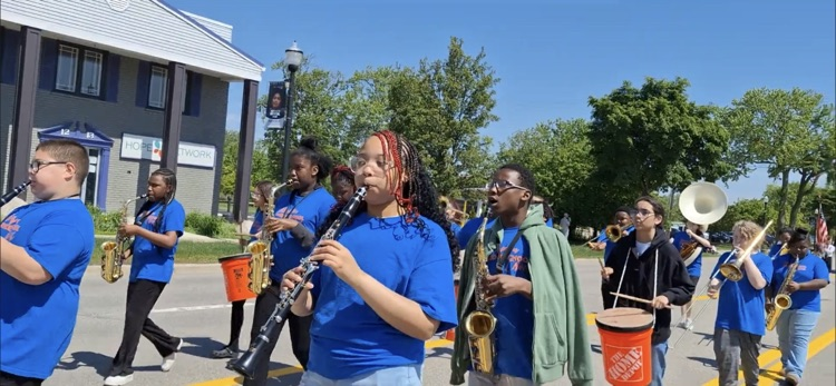 Thompson Band Performs at Memorial Day Parade