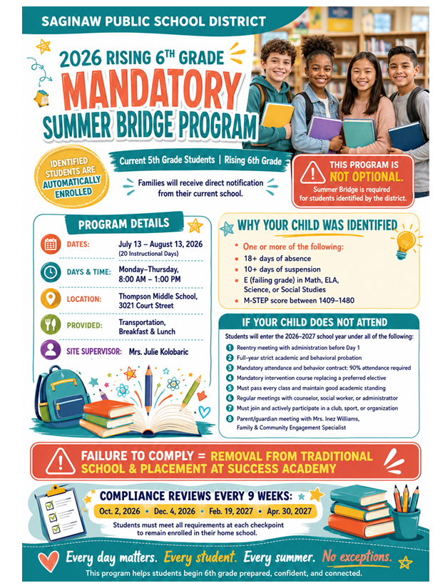 Summer school flyer