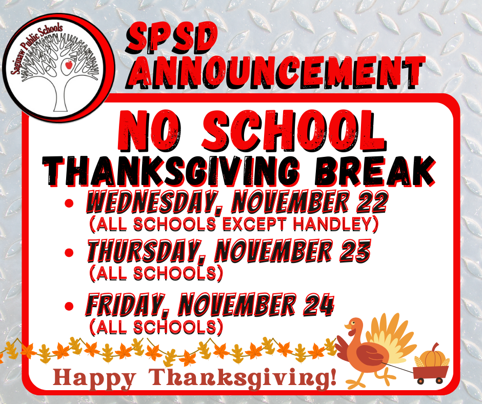 thanksgiving week schedule