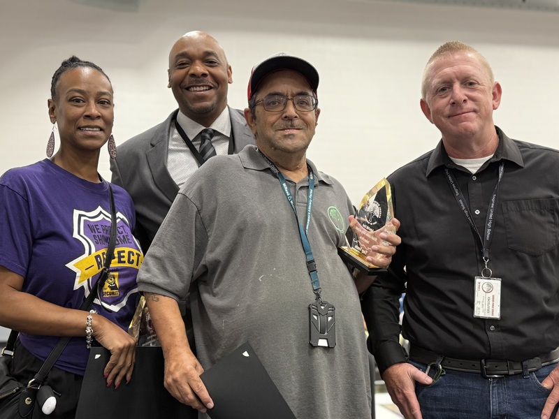 Tony Vescio, 2024–25 Custodian Employees of the Year!