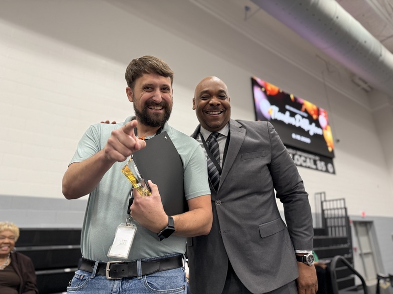 Theodore Dillingham, 2024–25 Administrator of the Year.