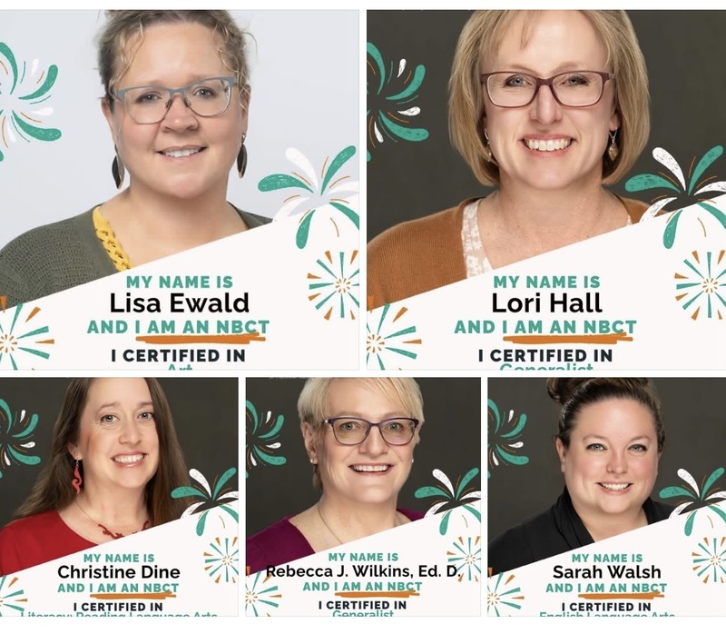 Five teachers completed certifications