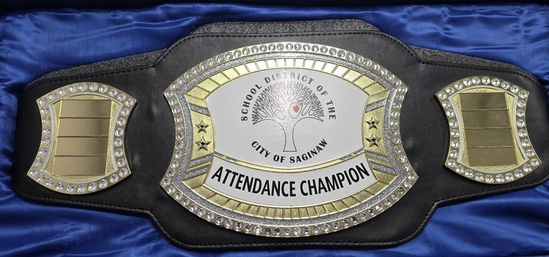 Attendance championship belt