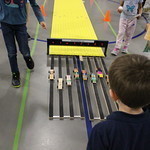 Handley students participate in Pinewood Derby