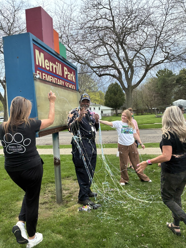 Merrill Park students