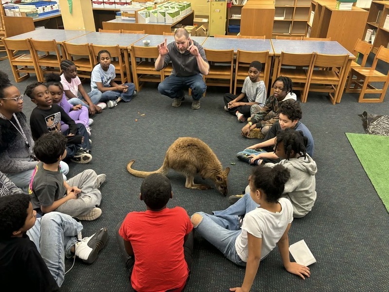 Fourth graders at Stone Elementary
