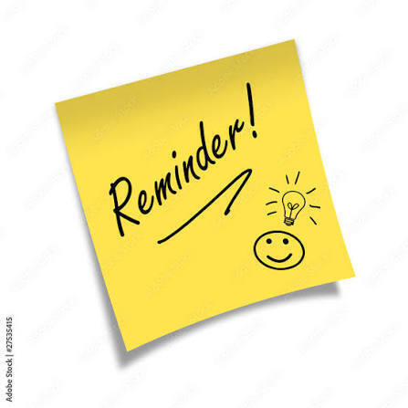 reminder