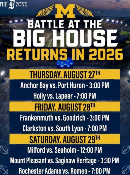battle at the big house graphic