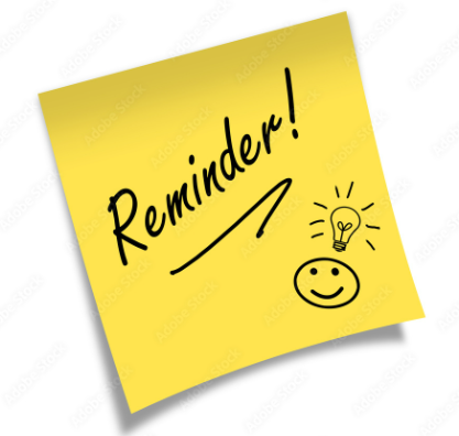 reminder note