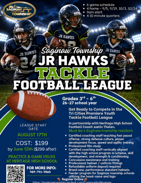 youth football flyer