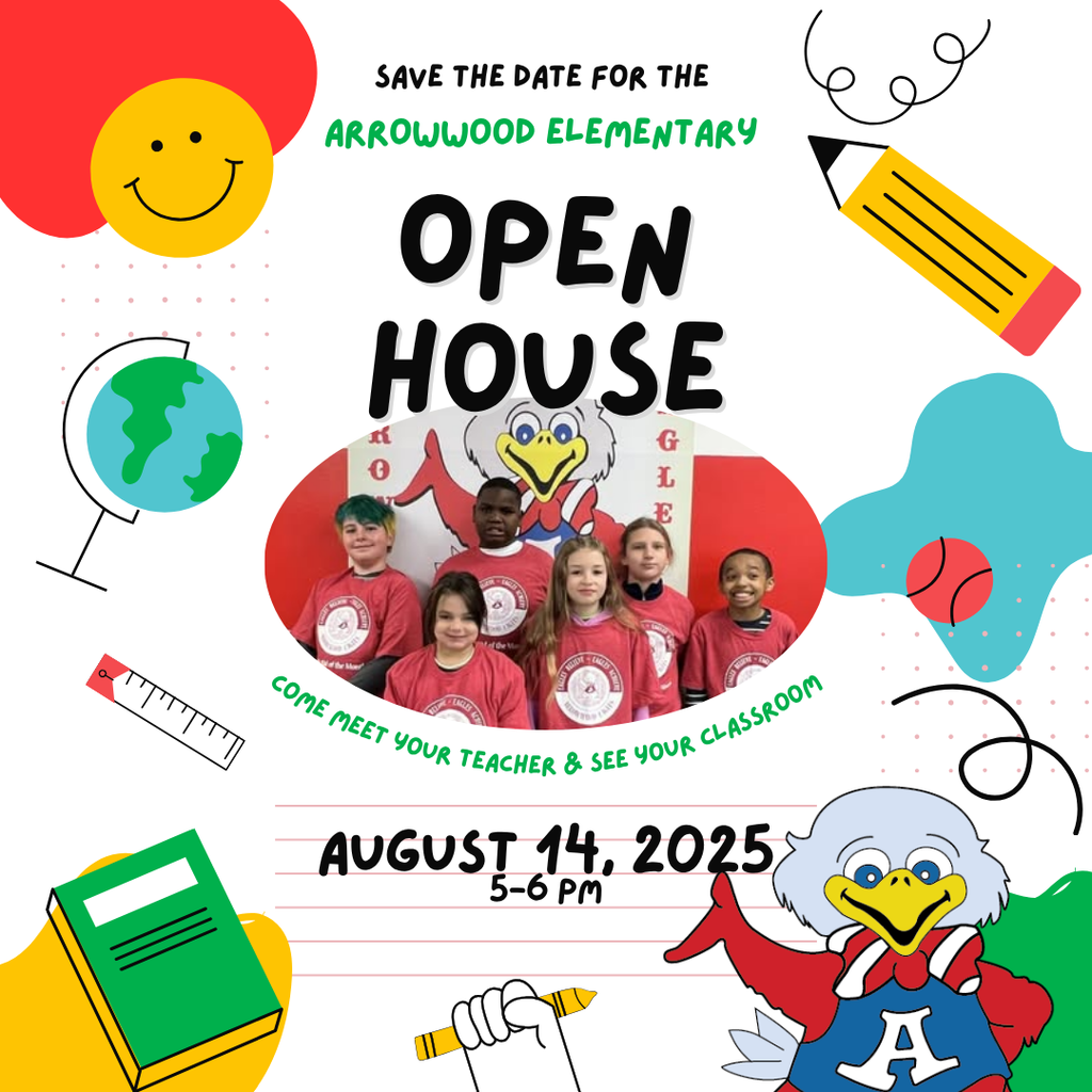 Open House August 14th 5-6 PM