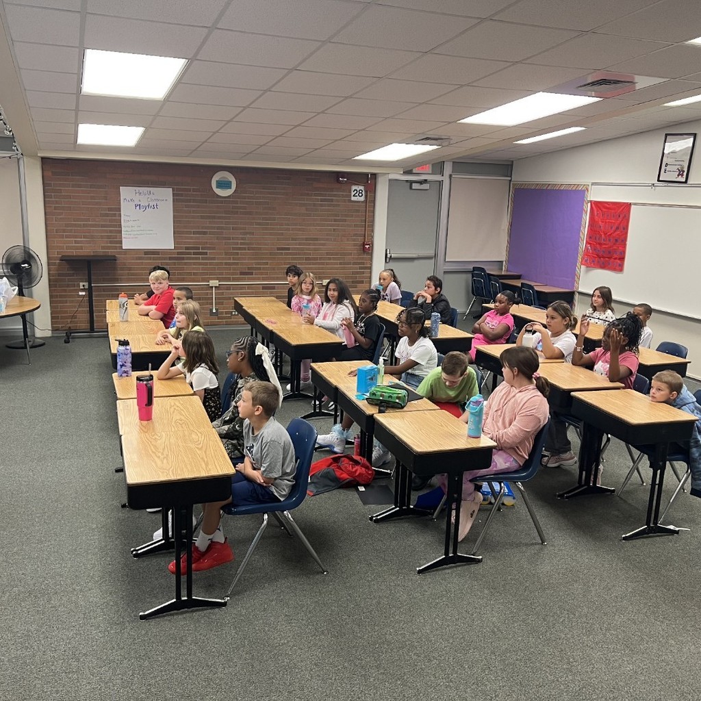 students at desks
