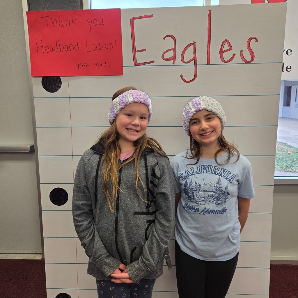 two girls with headbands